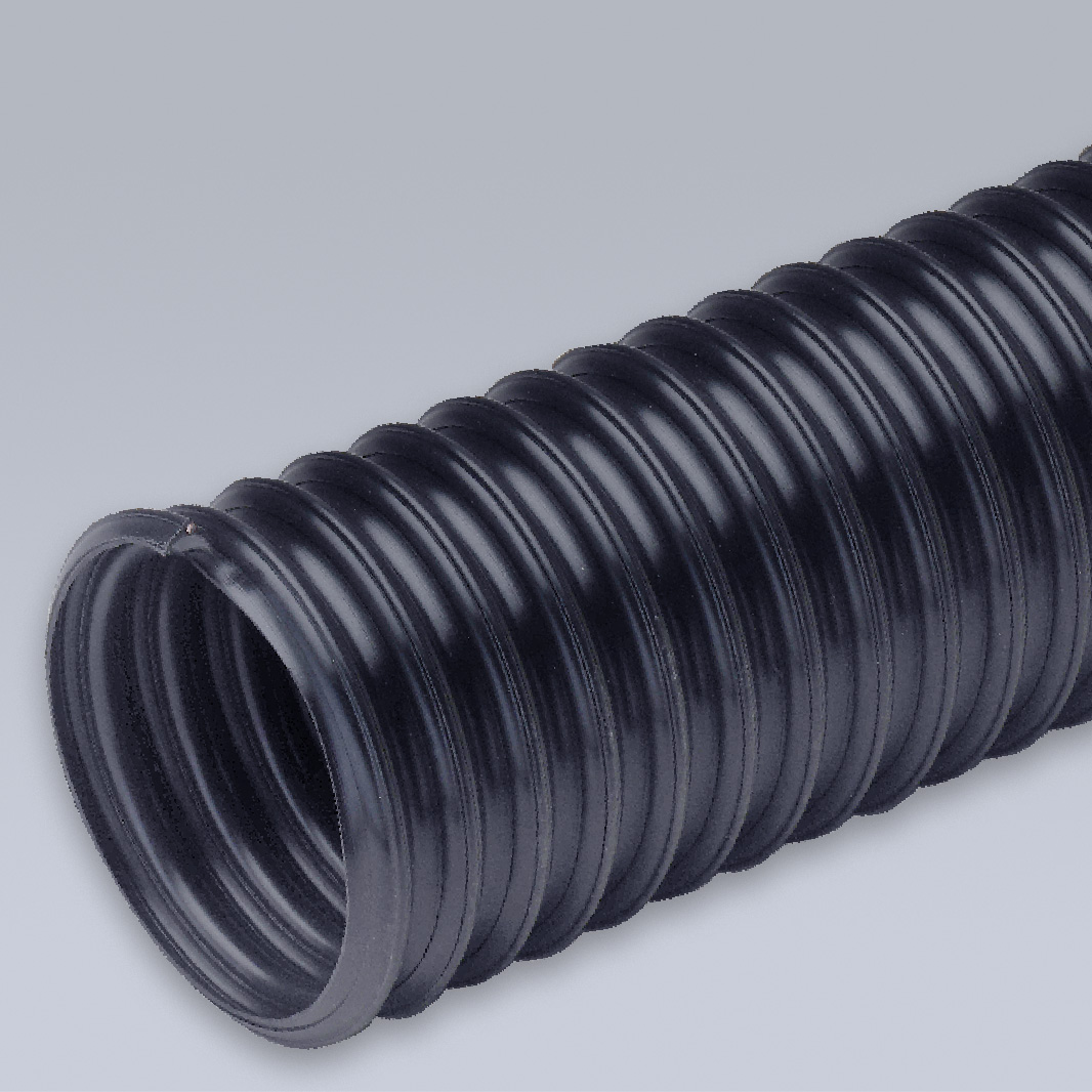 Tubo flessibile in PVC con spirale in acciaio